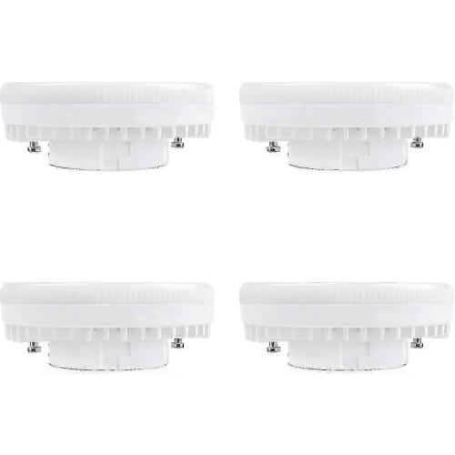 Συσκευασία 4 λαμπτήρων LED Gx53 9W 900lm 4000K ουδέτερου λευκού χωρί