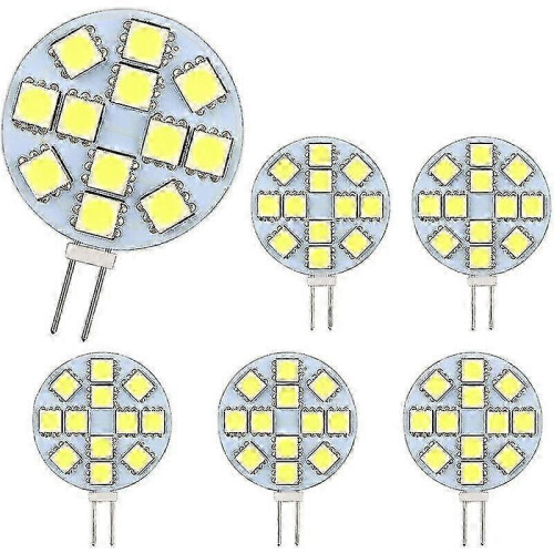 Λαμπτήρας LED G4 2W AC/DC 12V Θερμό Λευκό, Ισοδύναμο Αλογόνου 20W,