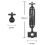 Motorcycle Bike Camera Holder Handlebar Rearview Mirror Mount Bracket 4