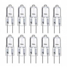 10x G6.35 halogeenlamp 20W dimbaar 12V GY6.35 warm wit 2700K Halostar