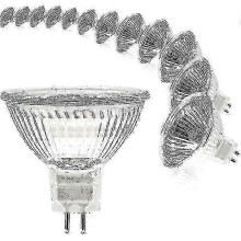 12V 20W MR16 GU5.3 Halogenlampe, dimmbar, warmweiß 2700K, Spot (12er-Pack)
