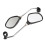 1 Pair Bike 360Rotation Rearview Mirror Wide Angle Handlebar Mirror 2