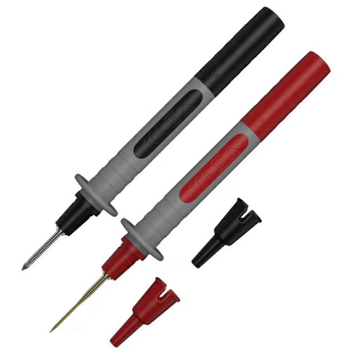 1 Set 2pcs Multimeter Test Probe Replaceable Needle Multi-Purpose Test Pen J.30013A 2