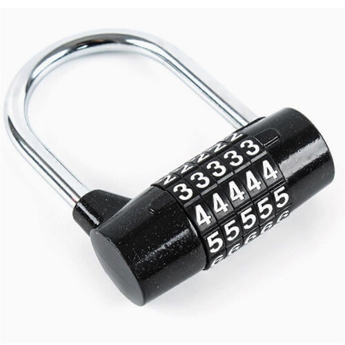 5 Digit Number Combination Travel Password Lock Combination Padlock Zinc Alloy Coded Lock Security Safely Code 2
