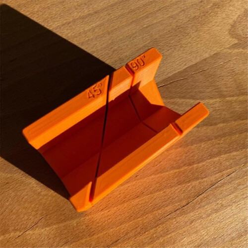 Miter Saw Box 45/90 Degree Miter Box Multi-Function Angle Slot Types Saw Box Precise Preset Cutting 1