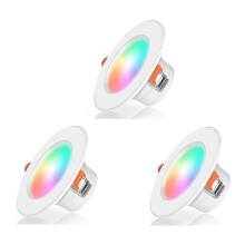 3 τεμάχια 10W Tuya Bluetooth Smart LED Downlight Λάμπα LED Λάμπα με δυνατότ