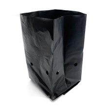 500pcs PE Seedling Bags with Air Holes compatible Gardening Plants 14x15cm