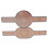 Insulation Pad Round Bottom and Oval Bottom Set Long Handle Pad B 1