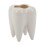 Tooth Shape White Ceramic Flower Pot Modern Design Planter Teeth Model Mini Desktop Pot Gift(without 1