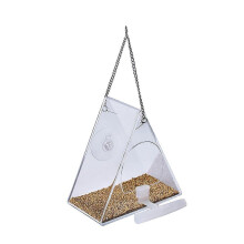 Outdoor Bird Feeder Multiple Hole Dispenser Holder Food Containe