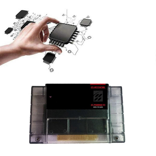 Για παιχνίδι SNES 110-IN-1 Super 110-In-1 Κάρτα παιχνιδιού για κονσ 2
