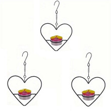 3PCS bird Feeders compatible for Outdoors Hanging Ant and Bee Proof