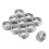 100pcs Stainless Steel Coiled Wire Helical Screw Thread Inserts M6 x 1.0 x 1D Length 2