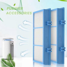 2 HEPA + 4 Carbon Booster Filters for Holmes AER1 HEPA Type Total Air Filter, For Holmes Air Purifier Filter AER1 Series, Replacement HAPF30AT