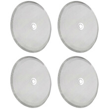 4 Pcs 4 in Stainless Steel Replacement Coffee Filter Mesh,compatible 1000 Ml ,8 Cup French Coffee Makers an