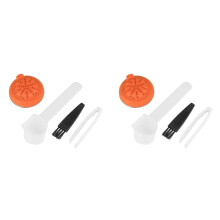 2X Stainless Steel Coffee FIlter Pods Reusable Coffee Capsules compatible Didiesse Frog Revolution Coffee Machine