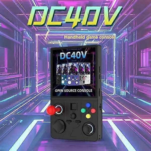 DC40V Ρετρό φορητή κονσόλα παιχνιδιών 4.0 ιντσών οθόνη IPS Linux WiF 2