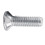 100pcs SS304 Flat Head Countersunk Screws Machine Repair Accessory M3 x 12 3