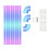 Tuya WIFI RGB IC Glide Wall Lights Splicing LED Strip Light Υποστήριξη Συγχρονισμ 1