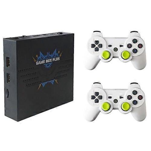 Console per videogiochi TV X6 PLUS 64G con custodia TV, controller wireless, console arcade retrò, supporta 1