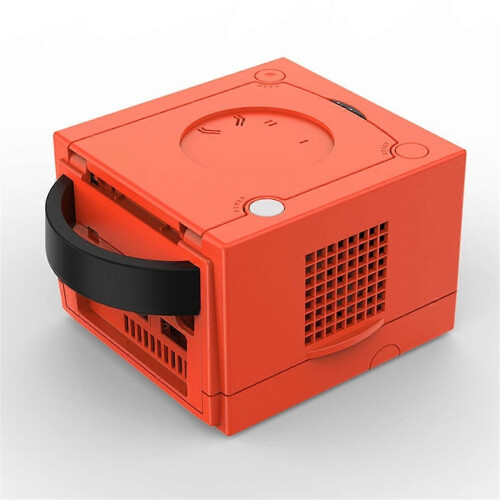 Warm Red Replacement Shell Protective Case Game Box for DOL001 and DOL-101 Game Console 1