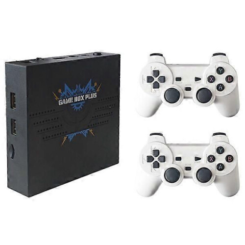 Console per videogiochi TV X6 PLUS 64G con custodia TV, controller di gioco, console arcade retrò, supporta 1