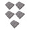 5PCS Steel Handle Wedge for , Hatchets, Mauls or and Other Tools 2P 2