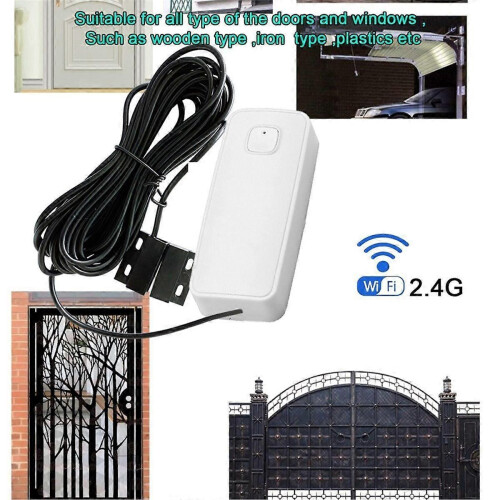Tuya WIFI Έξυπνη Πόρτα Παράθυρο Μαγνητικός Αισθητήρας Συν 2