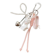 Süßer kleiner Ballettschuh-Anhänger, Schlüsselanhänger, schöne