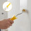 Extra Small Roller Paint Brush Wool,1 Inch Mini Paint Roller + 2 Rollers Tiny Paints Brushes Tool for Touch Up Trim Edge 2