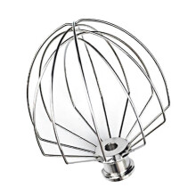 Vispiläosa Cuisinart 5.5Qt:n kulhollisille yleiskoneille, ruostumatonta terästä, 6-lankaa, Cuisinart-yleiskoneiden