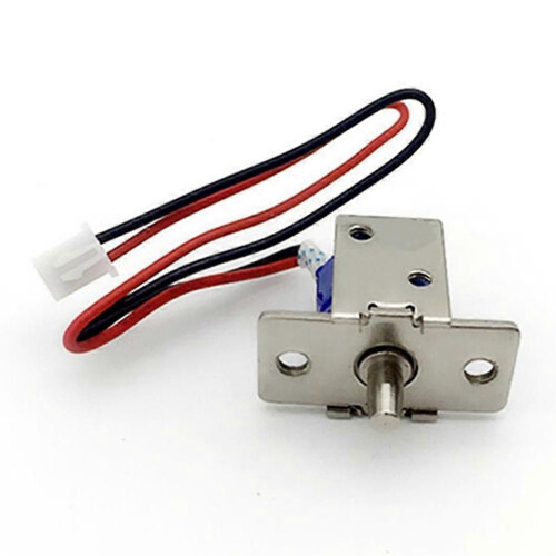 Mini Electronic Bolt Lock Compact Solenoid Electromagnet Door Lock Concealed Installation for Secure Access DC12V-0.54A 2