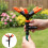 Automatic Rotating FiveArm Garden Sprinkler for Even Lawn Coverage and Quick Hose Connection 2