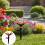 Automatic Rotating FiveArm Garden Sprinkler for Even Lawn Coverage and Quick Hose Connection 4