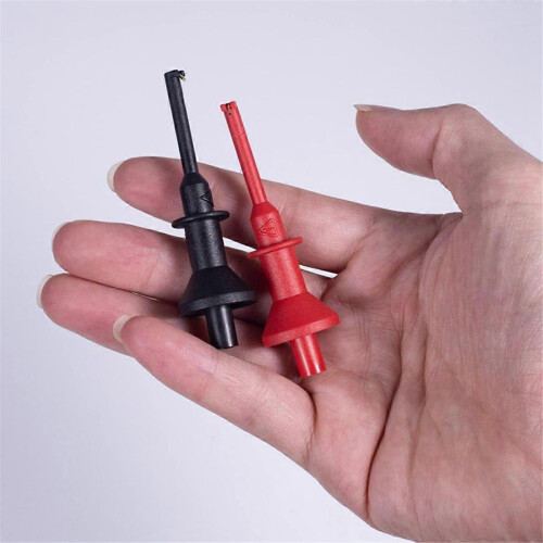 Multimeter Test Hook 2mm Straight Test Probe Extension Hook Needle 1