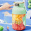 Fruit Juicer Cup Portable Electric Fruit Mixer Stirring Cup Large Capacity Smoothie Quick Making Bot 2
