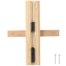15 Minutes Saunas Sand Timer Wooden Glass Hourglass Timer High Precision Sauna Hourglass Sand Timer for Restaurant Bath
