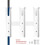 Fishing rod racks holders fishing rod socket white 3