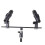 Compatibile con Alctron MAS020 Supporto doppio per microfono Registrazione stereo Supporto doppio per 1