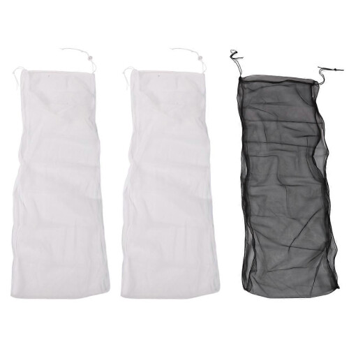 3Pcs Large Adjustable Bird Cage Cover Universal Birdcage Mesh Cover