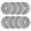 Microfiber Vacuum Mop Cloth Pads for Q & Qrevo 1