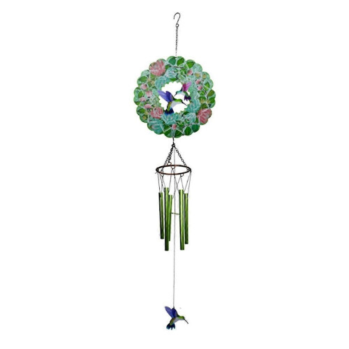 Wind Chimes with Bird Wind Spinner 42.1Inch Windchimes Outdoor Decor