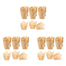 600 Pieces Tulip Cupcake Liner Baking Cups Paper Cupcake and Muffin Baking Cups compatible Weddings and Bir