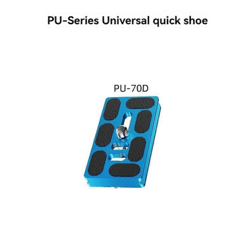 PU-70D Universal Tripod Plate Quick Release Plate Camera Quick Clamp PU Plate compatible Dslr Camera Arca B 2