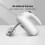 Household Stainless Steel Automatic Egg Beater Baking Electric Egg Beater Multi-Function Hand Mixer Automatic EU Plug 2