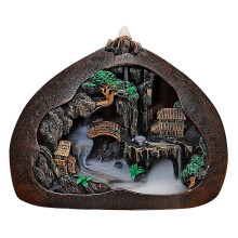 Listening to the Rain Halfway Backflow Burners Ceramics Home Decor Ornaments Sandalwood Holders