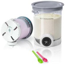 4PCS Ice Cream Pints and Lids with Spoons for NC701 NC700 Series Swirl Creami Ice Cream Makers 16oz Containers