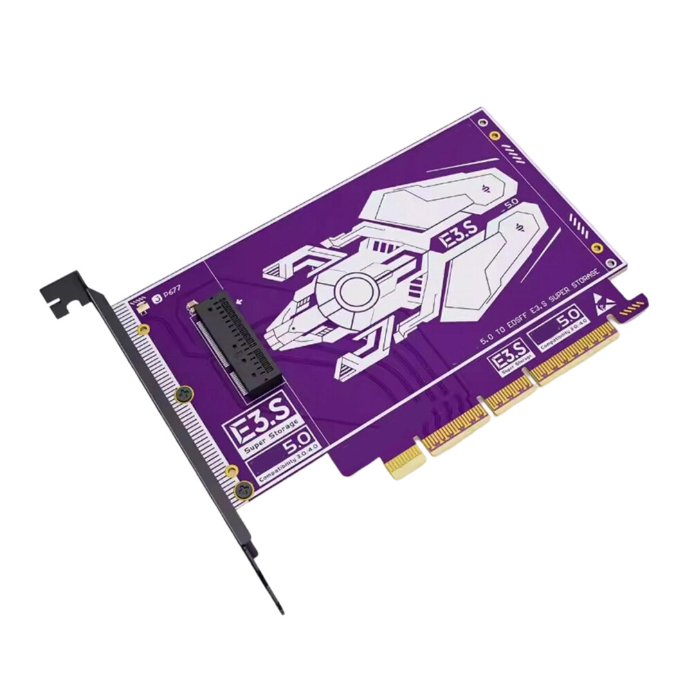 Efficient Edsff E3.s Drive Adapter Card Supporting Pcie5.0 For 7627001411333