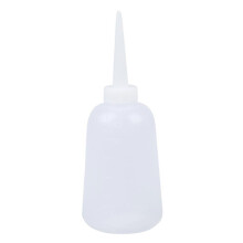 Clear White Plastic Sauce Oil Liquid Dispensing Squeeze Bottle 300ml