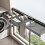 Wall Mounted Folding Storage Shelf, Retractable Clothes Drying Rack 2
